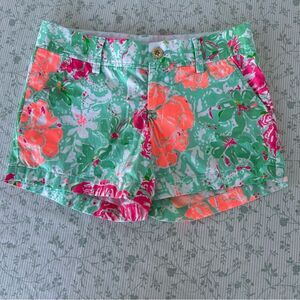 Lilly Pulitzer The Callahan Short 5" Floral Size 2